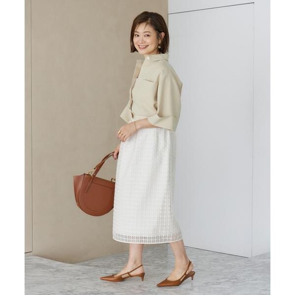 イネド（INED）/《三尋木奈保コラボ》辛口モードなワイドスリーブシャツ