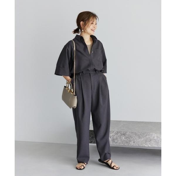 イネド（INED）/《三尋木奈保コラボ》辛口モードなワイドスリーブシャツ