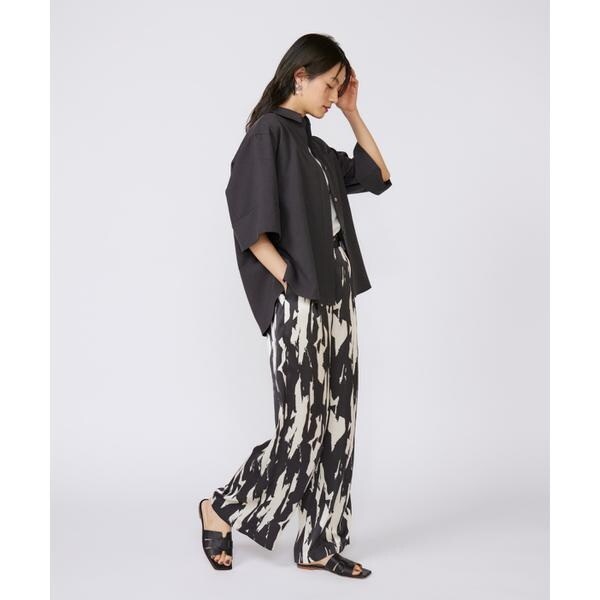 イネド（INED）/《三尋木奈保コラボ》辛口モードなワイドスリーブシャツ