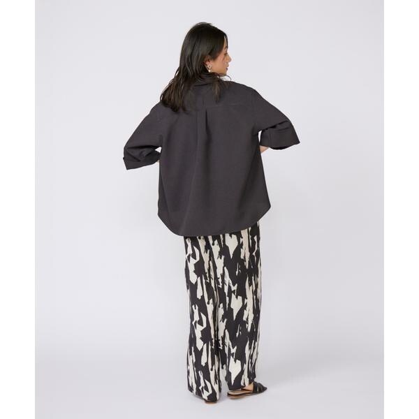 イネド（INED）/《三尋木奈保コラボ》辛口モードなワイドスリーブシャツ