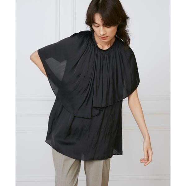 イネド（INED）/ケープカラーブラウス《la veille by SUPERIOR CLOSET》
