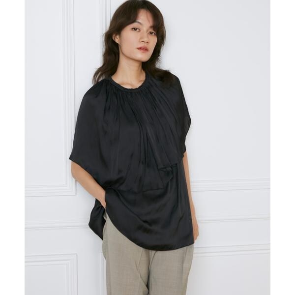 イネド（INED）/ケープカラーブラウス《la veille by SUPERIOR CLOSET》