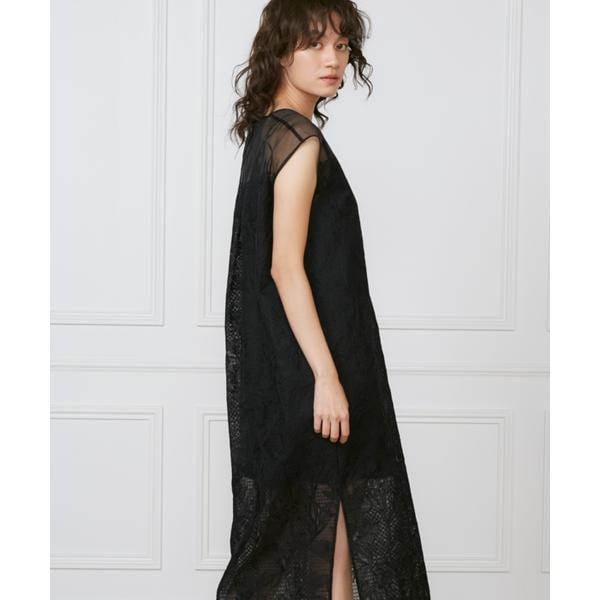 イネド（INED）/オーガンジーワンピース《la veille by SUPERIOR CLOSET》