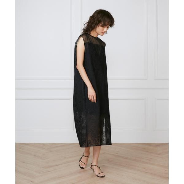 イネド（INED）/オーガンジーワンピース《la veille by SUPERIOR CLOSET》