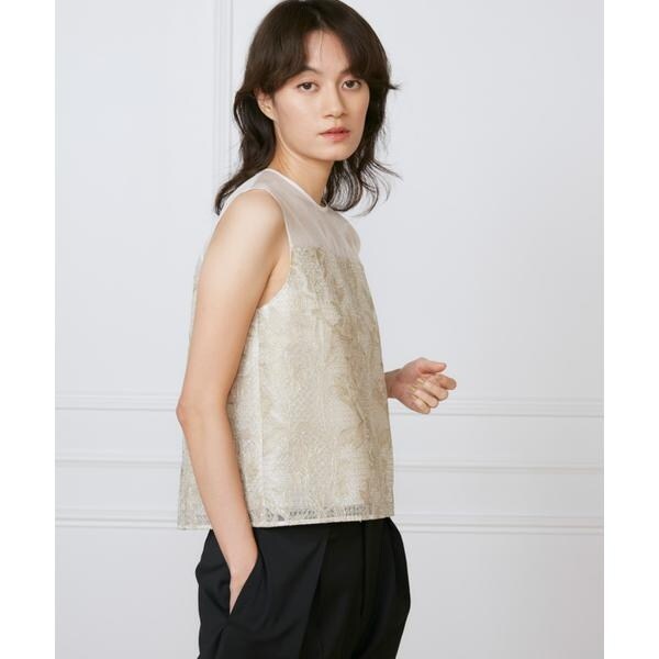 イネド（INED）/オーガンジーブラウス《la veille by SUPERIOR CLOSET》