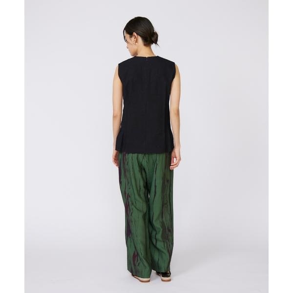 イネド（INED）/ウエストピンタックブラウス　《la veille by SUPERIOR CLOSET》