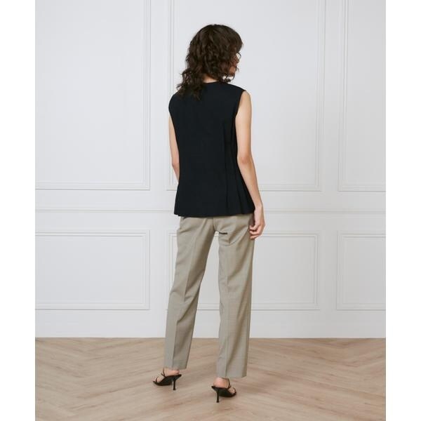 イネド（INED）/ウエストピンタックブラウス　《la veille by SUPERIOR CLOSET》