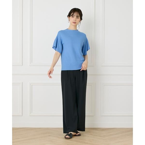 イネド（INED）/《大きいサイズ》イージーワイドパンツ