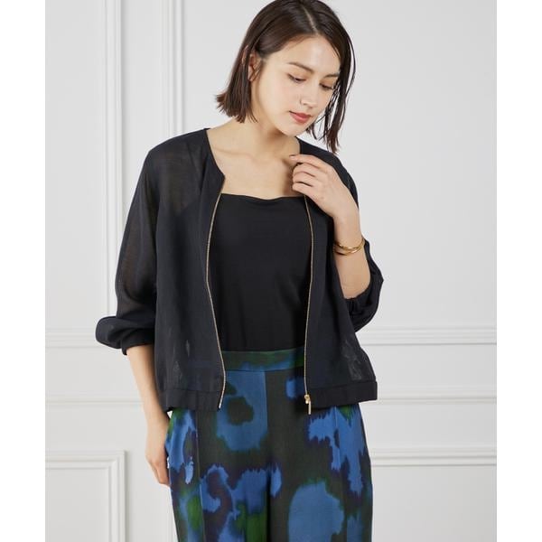 イネド（INED）/《WEB限定》メッシュブルゾン