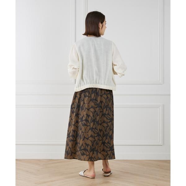 イネド（INED）/《WEB限定》メッシュブルゾン