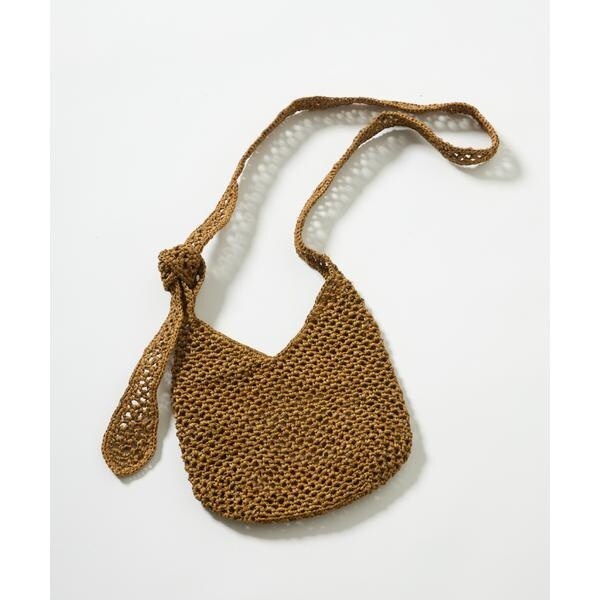 イネド（INED）/《FAVORITE》TINA Sサイズ ラフィアバッグ《Sans arcidet》