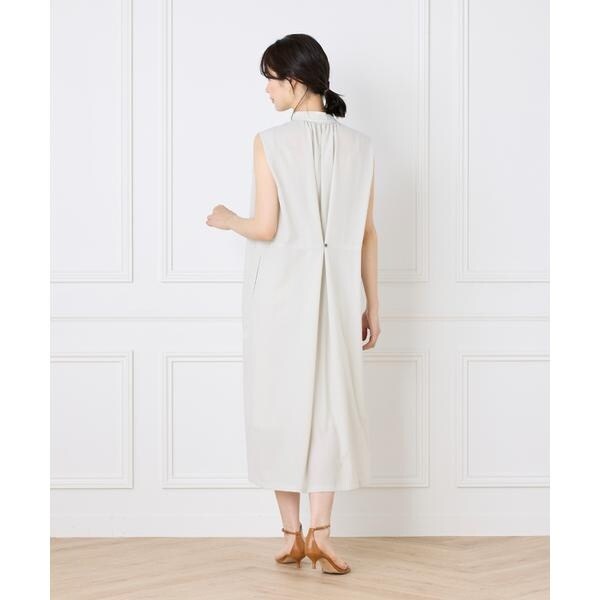 イネド（INED）/《WEB限定》ノースリーブシャツワンピース