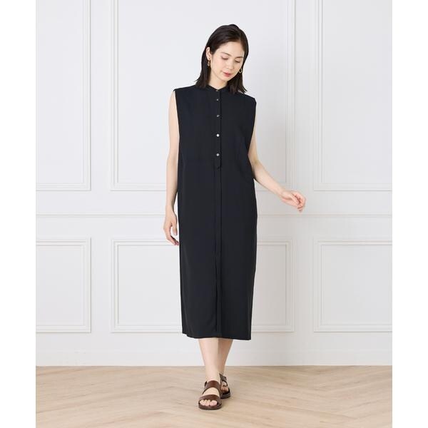 イネド（INED）/《WEB限定》ノースリーブシャツワンピース