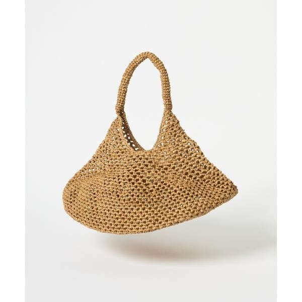 イネド（INED）/《FAVORITE》MANAKELYラフィアバッグ《Sans arcidet》