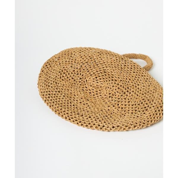 イネド（INED）/《FAVORITE》MANAKELYラフィアバッグ《Sans arcidet》