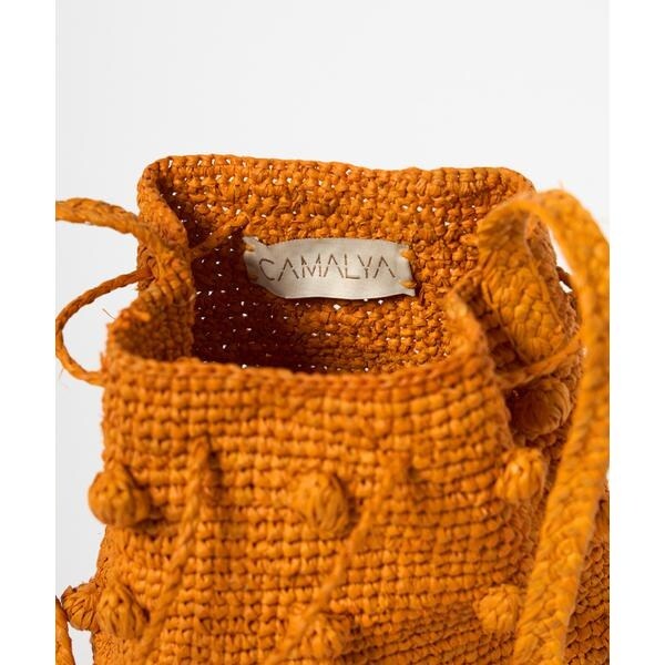 イネド（INED）/《FAVORITE》ラフィアショルダーバッグ NELIA《Camalya》