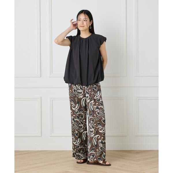 イネド（INED）/《大きいサイズ》バルーンブラウス