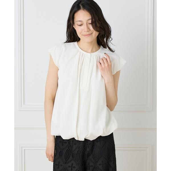 イネド（INED）/《大きいサイズ》バルーンブラウス