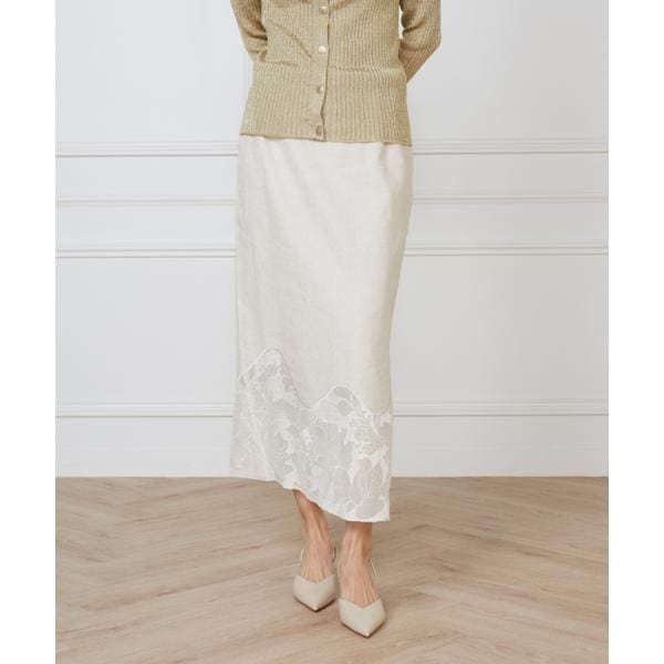 イネド（INED）/裾レーススカート《la veille by SUPERIOR CLOSET》