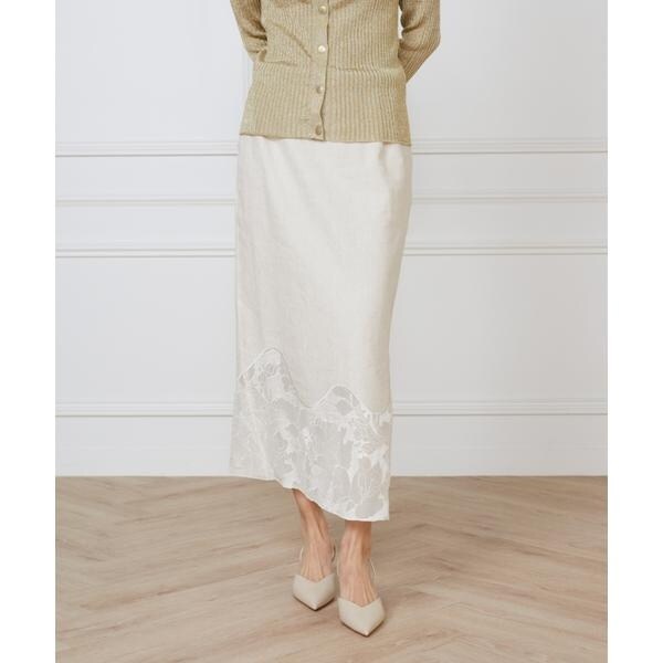 イネド（INED）/裾レーススカート《la veille by SUPERIOR CLOSET》