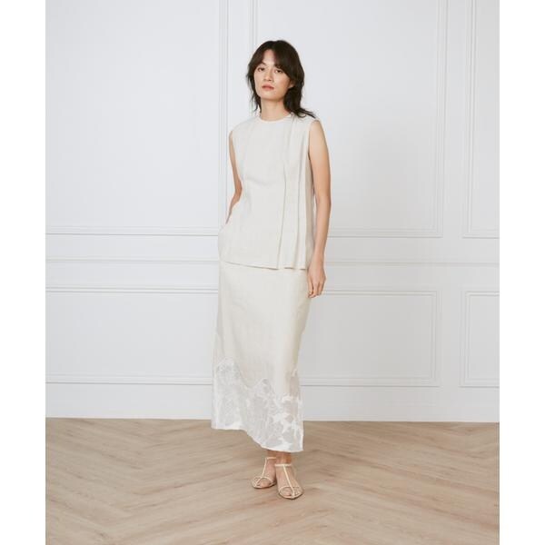 イネド（INED）/裾レーススカート《la veille by SUPERIOR CLOSET》