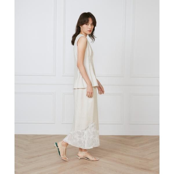 イネド（INED）/裾レーススカート《la veille by SUPERIOR CLOSET》
