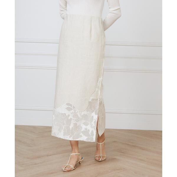 イネド（INED）/裾レーススカート《la veille by SUPERIOR CLOSET》