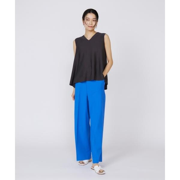 イネド（INED）/《大きいサイズ》Aラインニットプルオーバー