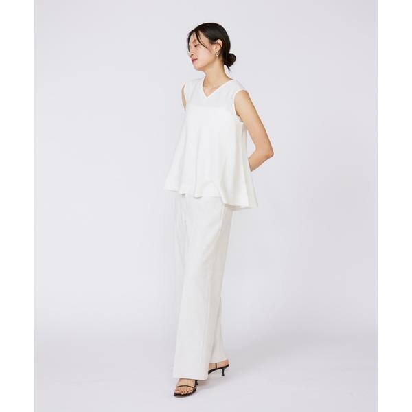 イネド（INED）/《大きいサイズ》Aラインニットプルオーバー