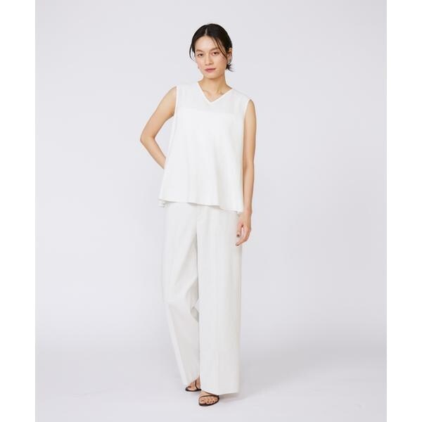 イネド（INED）/《大きいサイズ》Aラインニットプルオーバー