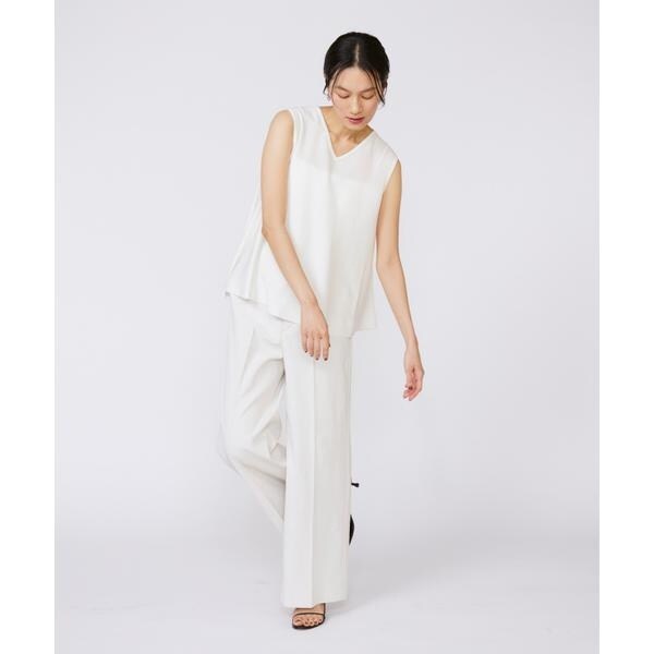 イネド（INED）/《大きいサイズ》Aラインニットプルオーバー