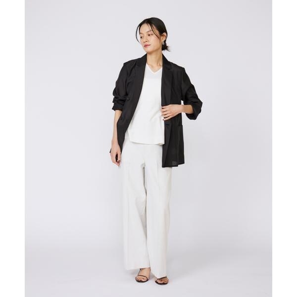 イネド（INED）/《大きいサイズ》Aラインニットプルオーバー