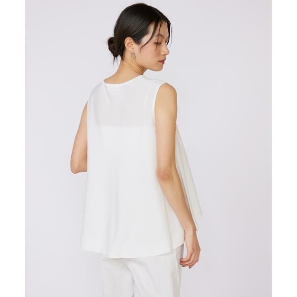 イネド（INED）/《大きいサイズ》Aラインニットプルオーバー