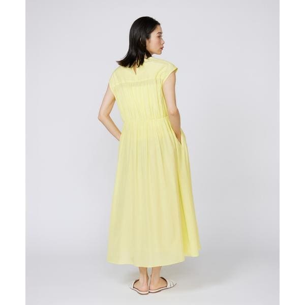 イネド（INED）/《大きいサイズ》タックワンピース