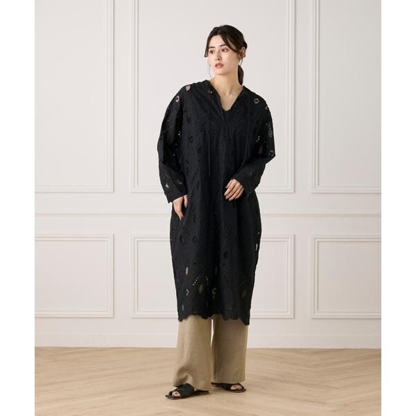 イネド（INED）/レースカフタンワンピース《la veille by SUPERIOR CLOSET》