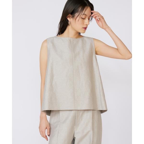イネド（INED）/ノースリーブラメブラウス
