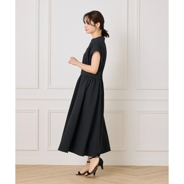 イネド（INED）/《大きいサイズ》ウエストギャザーワンピース