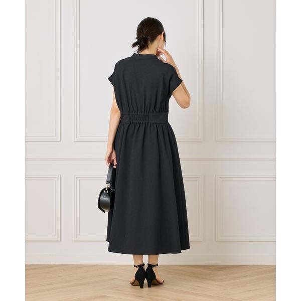 イネド（INED）/《大きいサイズ》ウエストギャザーワンピース