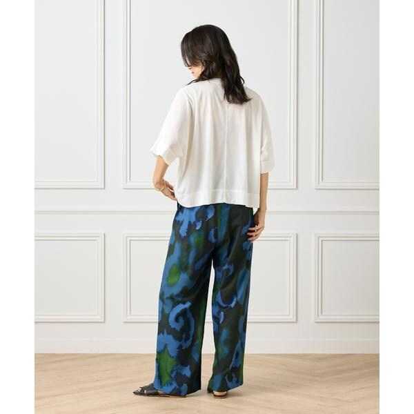 イネド（INED）/《大きいサイズ》シアーオーバーサイズカットソー