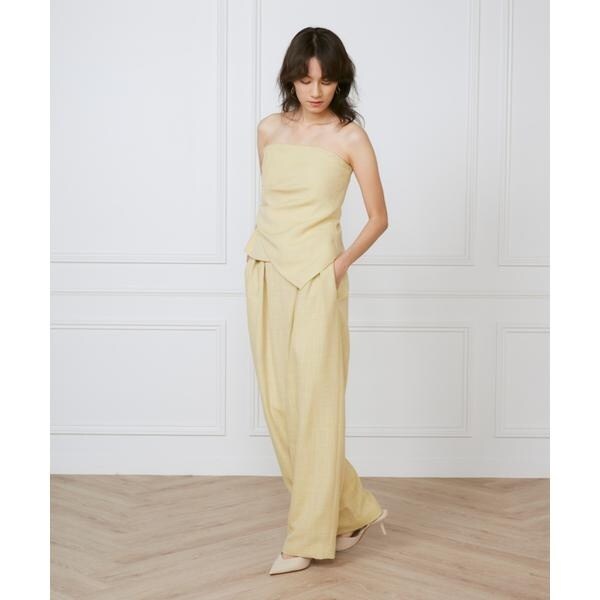 イネド（INED）/《大きいサイズ》ラップパンツ《la veille by SUPERIOR CLOSET》