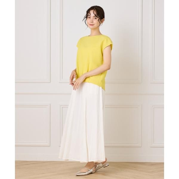 イネド（INED）/《大きいサイズ》フレンチスリーブトップス