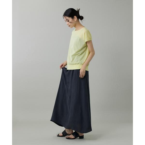 イネド（INED）/《大きいサイズ》フレンチスリーブニット