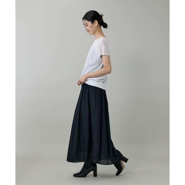 イネド（INED）/《大きいサイズ》フレンチスリーブニット