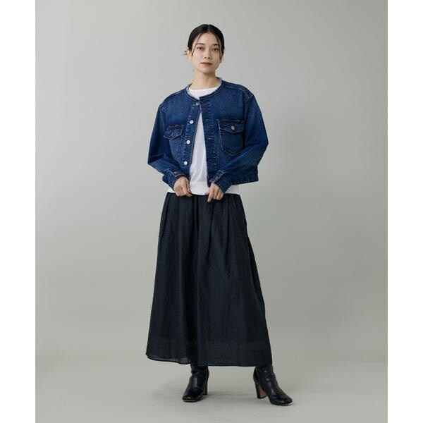 イネド（INED）/《大きいサイズ》フレンチスリーブニット