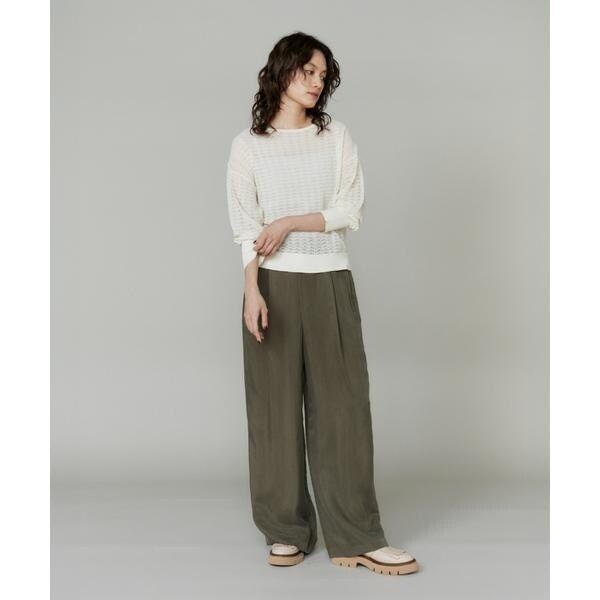 イネド（INED）/シアーレーシーニット《YVON》