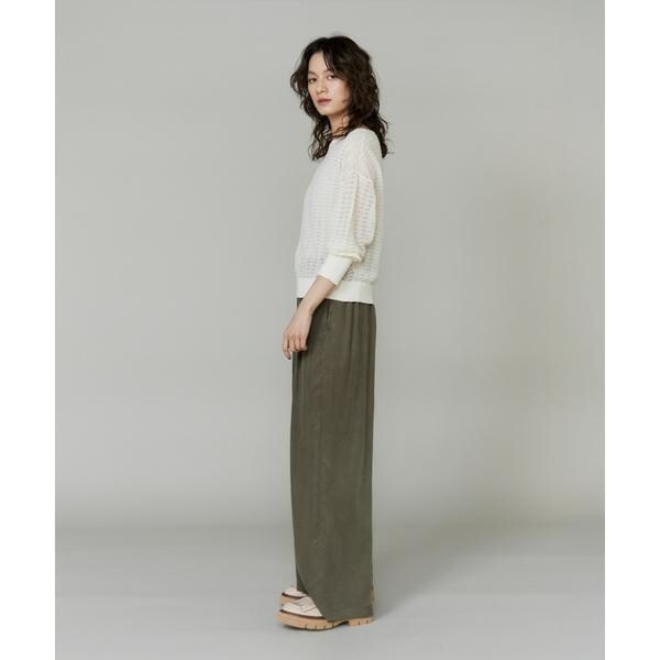 イネド（INED）/シアーレーシーニット《YVON》