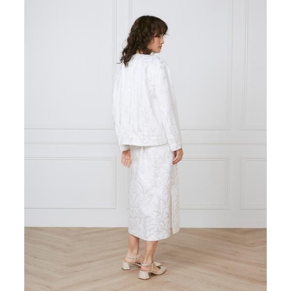 イネド（INED）/《大きいサイズ》サイドスリットスカート《la veille by SUPERIOR CLOSET》