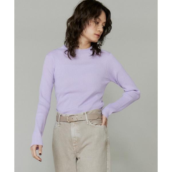 イネド（INED）/シアーハイネックプルオーバー《YVON》