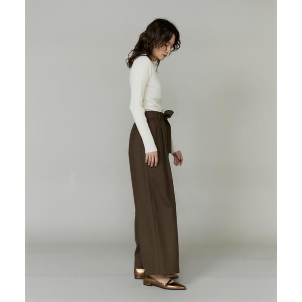 イネド（INED）/シアーハイネックプルオーバー《YVON》