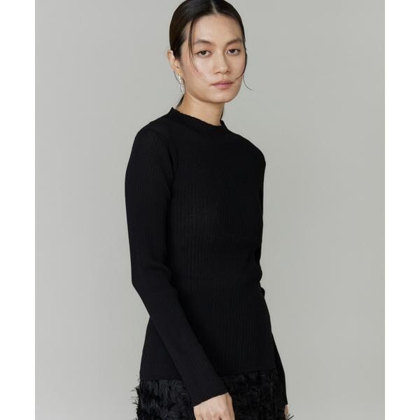 イネド（INED）/シアーハイネックプルオーバー《YVON》